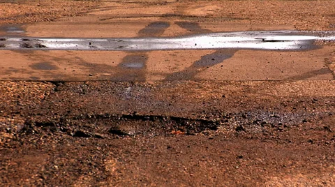 Pothole Medium Hole Avoided Vidéo 36806538