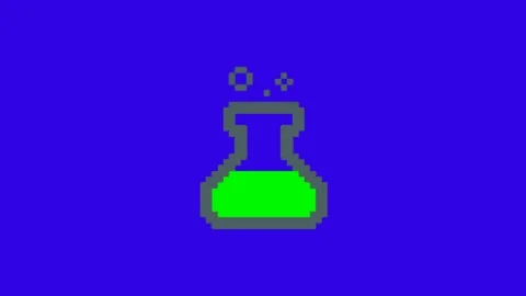 Potion animation on chroma key background Vídeo Stock 329398744