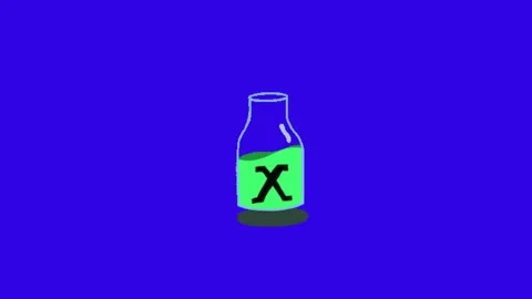 Potion animation on chroma key background 動画素材 329398746