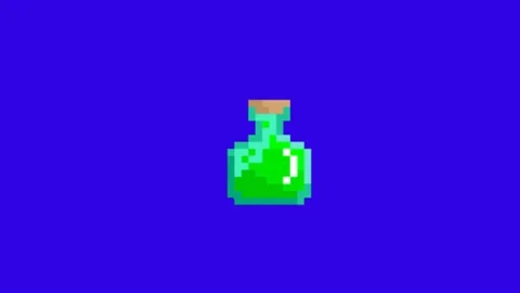 Potion animation on chroma key background Vidéo 329398753