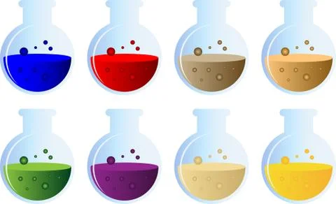 Potion bottle Stock Illustration