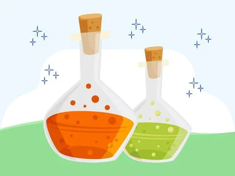 Potion Concept Illustration Stock Illustration