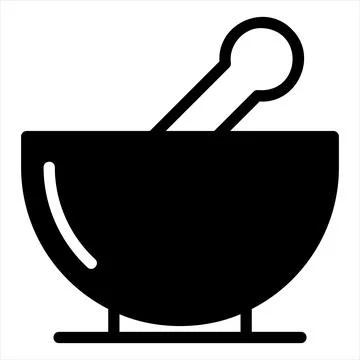 Potion glyph icon vector illustration isolated on white background Stock Illustration