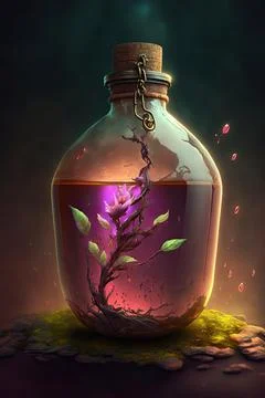 Potion of healing Stock Illustration