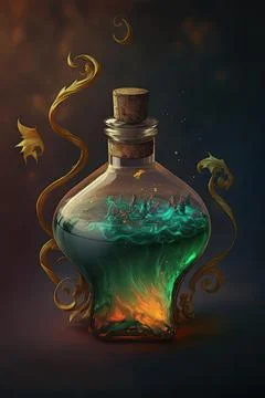 Potion of heroism Stock Illustration