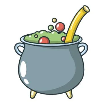 Potion icon, cartoon style Stock Illustration