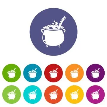 Potion icon, simple style Stock Illustration