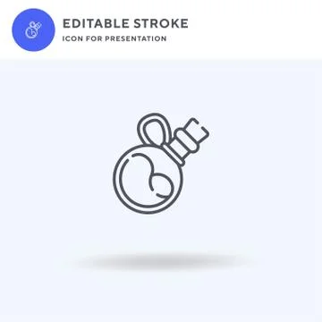 Potion icon vector, filled flat sign, solid pictogram isolated on white, logo Stock Illustration