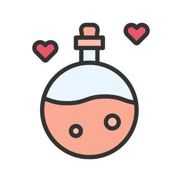 Potion icon vector image. Stock Illustration