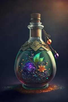 Potion of poison Stock Illustration
