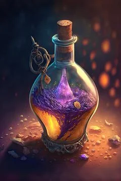 Potion of possibility Stock Illustration