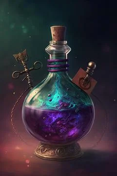 Potion of resistance Stock Illustration