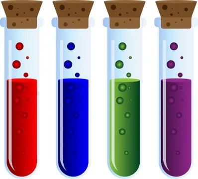 Potion test tube Stock Illustration