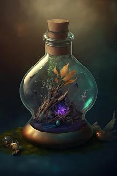 Potion of vitality Stock Illustration