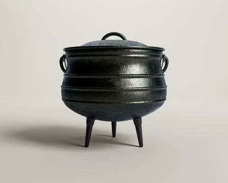 Potjie Pot Stock Illustration