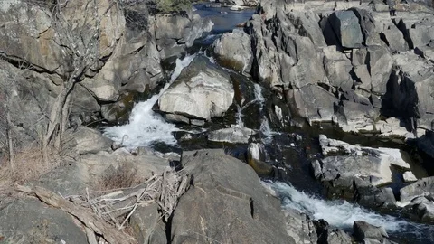 Potomac river rapids at Great Falls 스톡 동영상 82971635