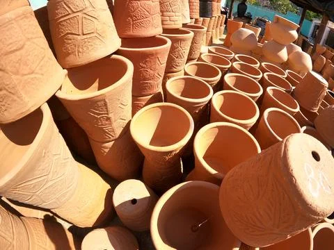 Pots Pottery Stock Photos