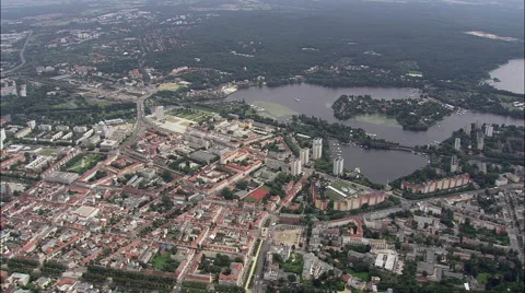 Potsdam aerial Stock Footage 65380166