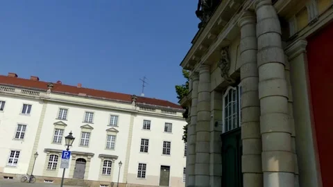 POTSDAM, GERMANY - SEPTEMBER 10 2016: Filmmuseum in Potsdam. Film Museum Pots Stock Footage 152345558