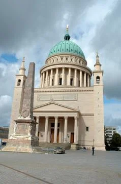 POTSDAM, GERMANY - SEPTEMBER 17: Nikolaikirche (Nikolai church) in Potsdam Ge Stock Photos