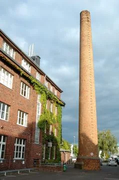 POTSDAM, GERMANY - SEPTEMBER 19: Industrial building in Potsdam Germany 19.09 Stock Photos