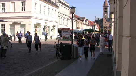 Potsdam Old Town Stock Footage 42367612