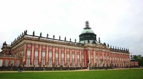 Potsdam Palace 1 Stock Footage 26089415