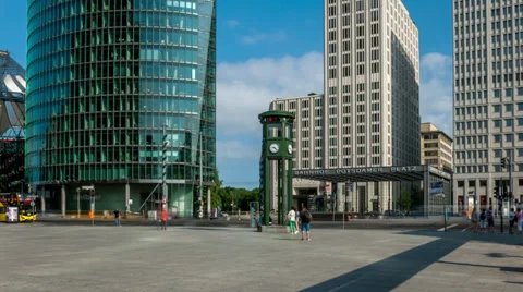 Potsdamer Platz, Berlin Stock Footage 32059895