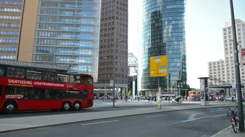 Potsdamer Platz Berlin Stock Footage 41802923