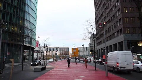 Potsdamer platz in Berlin Stock Footage 101210747