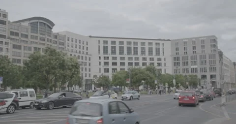 Potsdamer Platz - Berlin, Germany - 4K Stock Footage 68498875