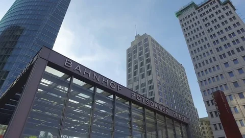 Potsdamer Platz, Berlin, Germany. Stock-Footage 80715157