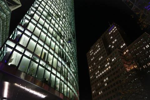 Potsdamer platz, berlin Foto stock