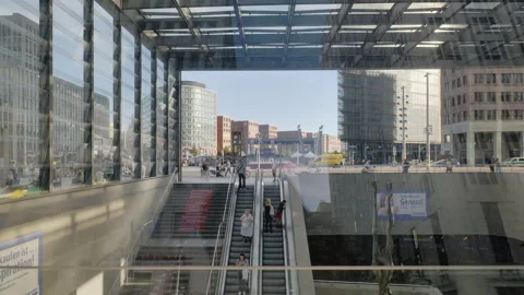 Potsdamer square in Berlin. Stock Footage 315672652