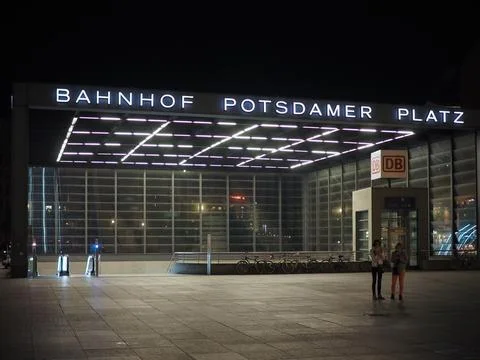 Potsdamerplatz in Berlin Stock Photos