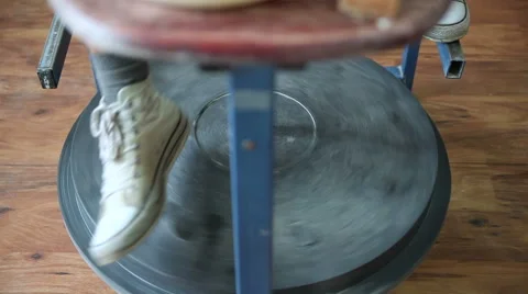 The potter makes clay vessel Stock Footage 64999764