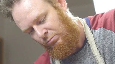 Potter makes a jug Stock Footage 95741600