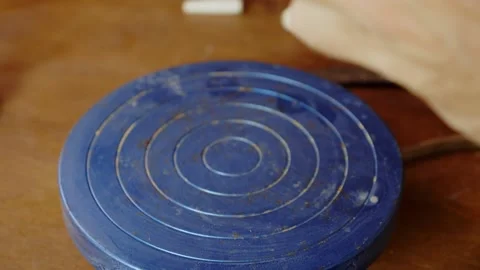 Potter making a pot Vídeo Stock 167681014