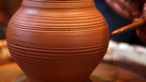 Potter at work Stock Footage 82652757