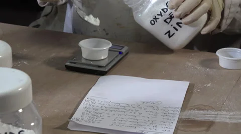 Potter working with clay Video stock 58788691