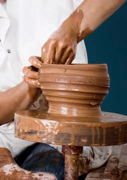 Potter's art Stock Photos