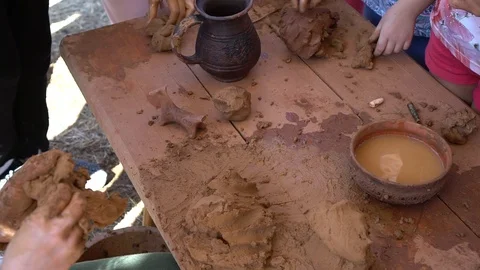 Potter's craft Stock Footage 98295754