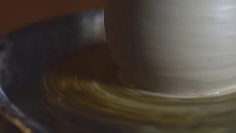 Potters-wheel whirling Stock Footage 80440421