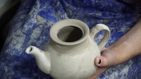 Pottery cast work Stock Footage 82627408