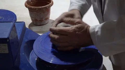 Pottery cast work Stock Footage 82628844