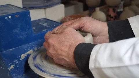 Pottery cast work Stock Footage 82671188