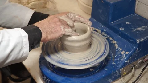 Pottery cast work Stock Footage 82671258