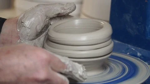 Pottery cast work Stock Footage 82671327