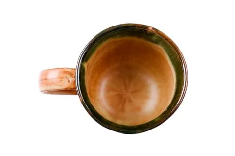 Pottery cup close up Stock Photos