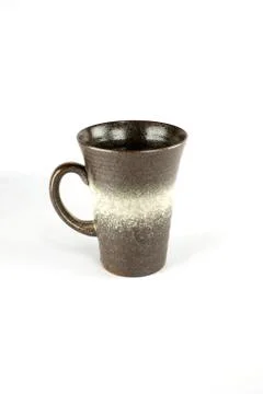 Pottery cup Foto stock